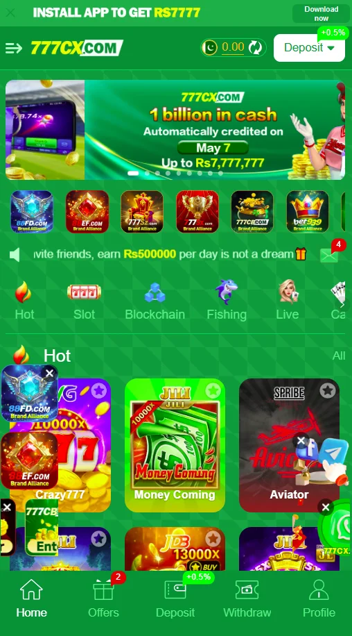 777CX Game Download