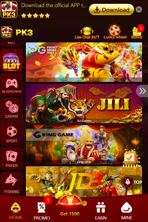 PK3 Game Dashboard