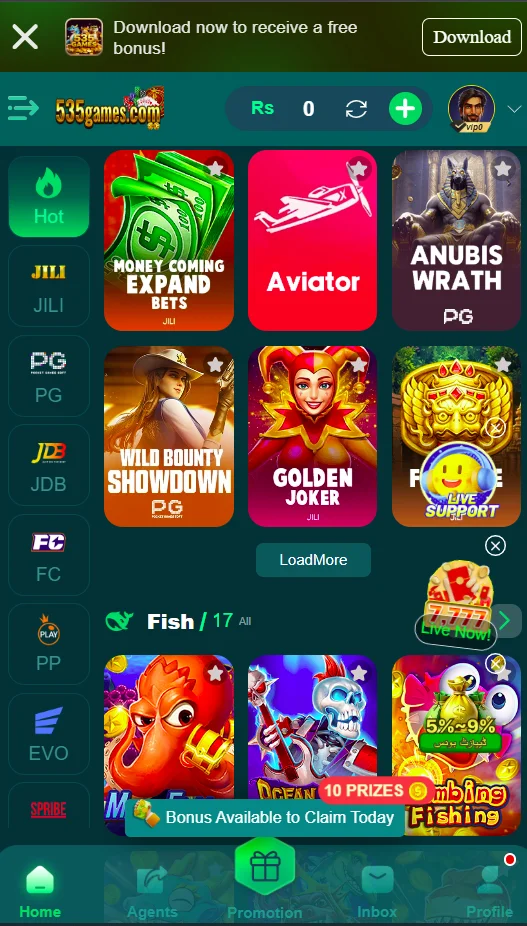 535 Game Dashboard