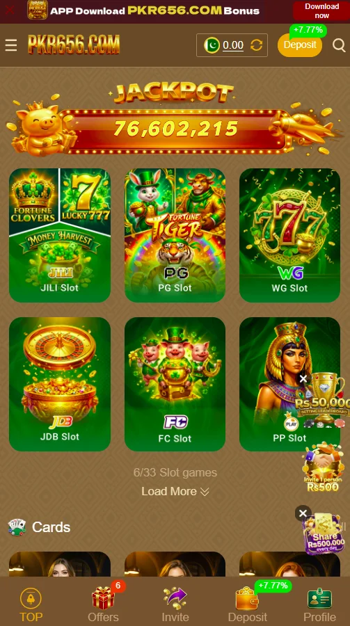 PKR656 Games