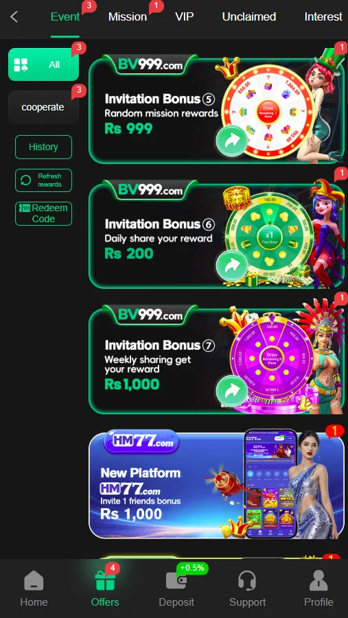 BV999 Games