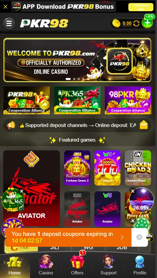 PKR98 Game App