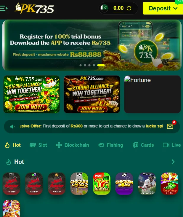 PK735 Game App