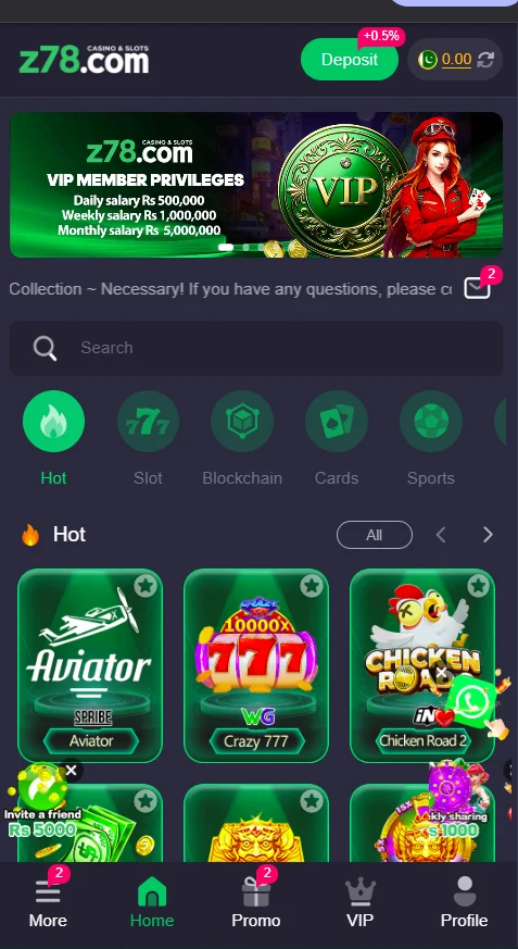 Z78 Game App