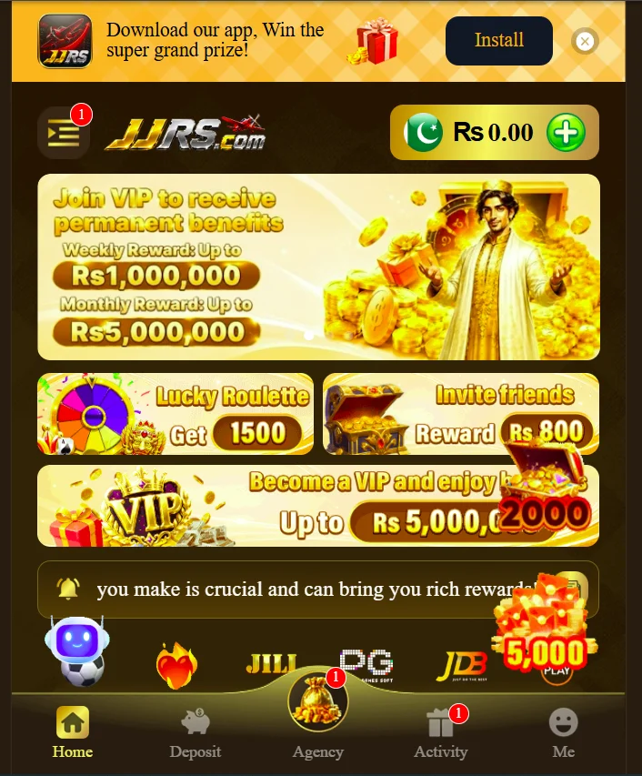 JJRS Game App