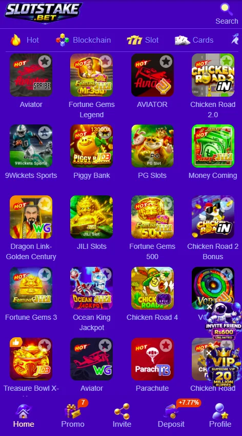 SLOTSTAKE Game Download