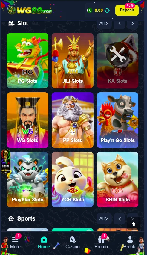WG88 GAMES