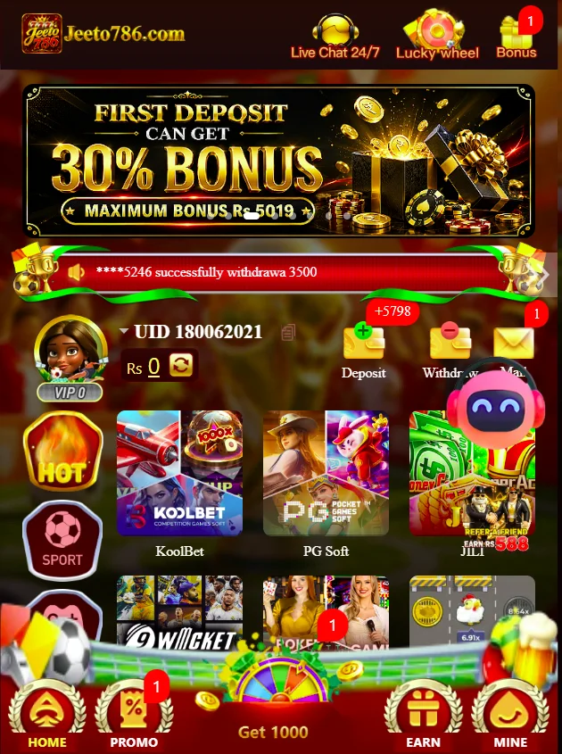 Jeeto786 Game App