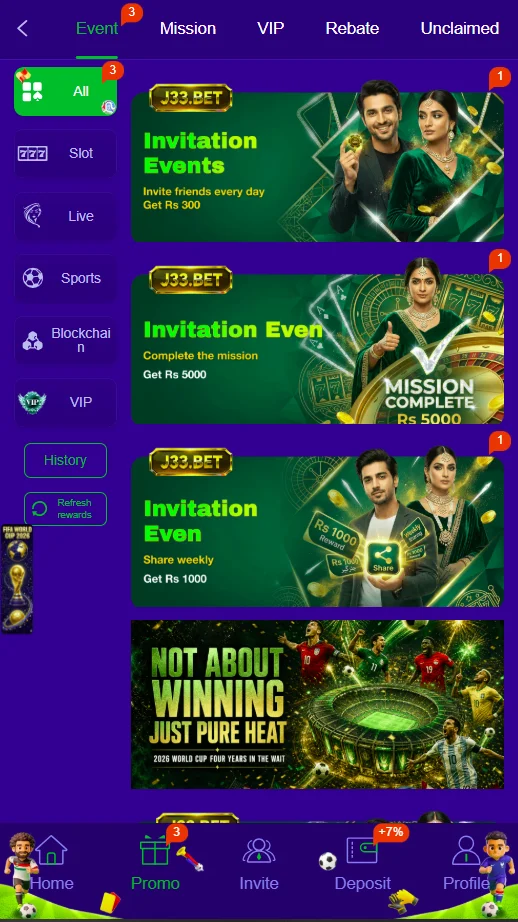 J33 Bet Game Download