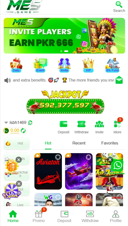 ME5 Game App
