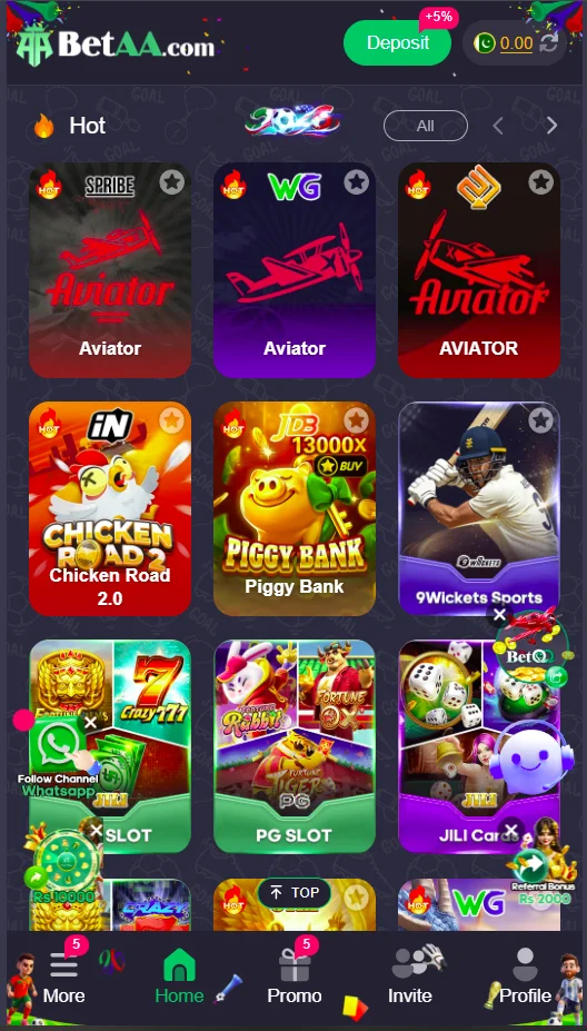 BetAA Games