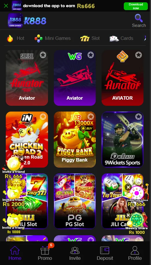 K888 Game Apk